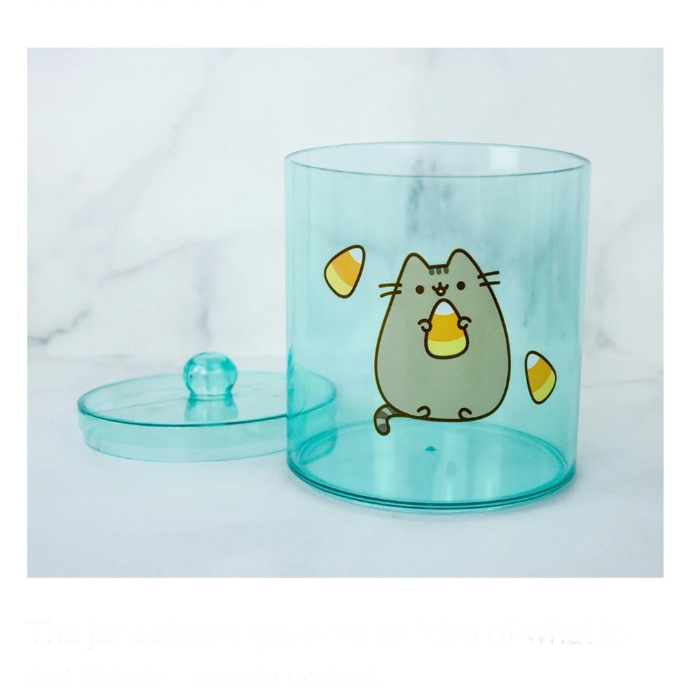 Pusheen subscription box exclusive candy corn candy jar
